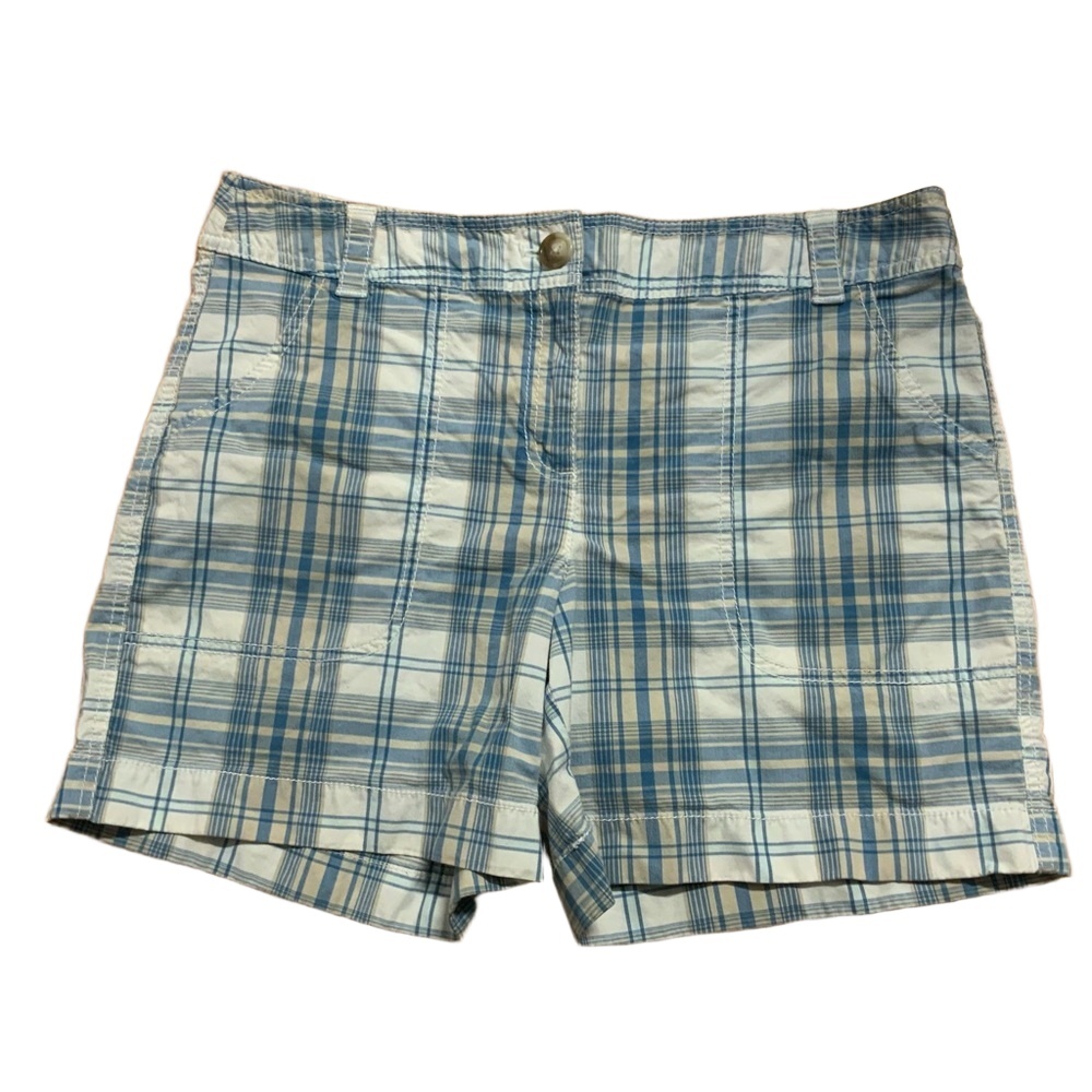 EUC Ann Taylor Plaid Shorts 30” Waist
